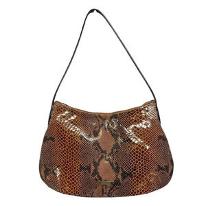 DESMO Genuine Leather Purse Bag Reptile Snakeskin Y2K Made in Italy